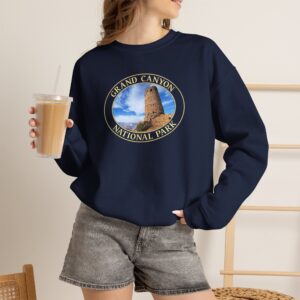 Desert View Watchtower Crewneck Sweatshirt Featuring Grand Canyon National Park Photography