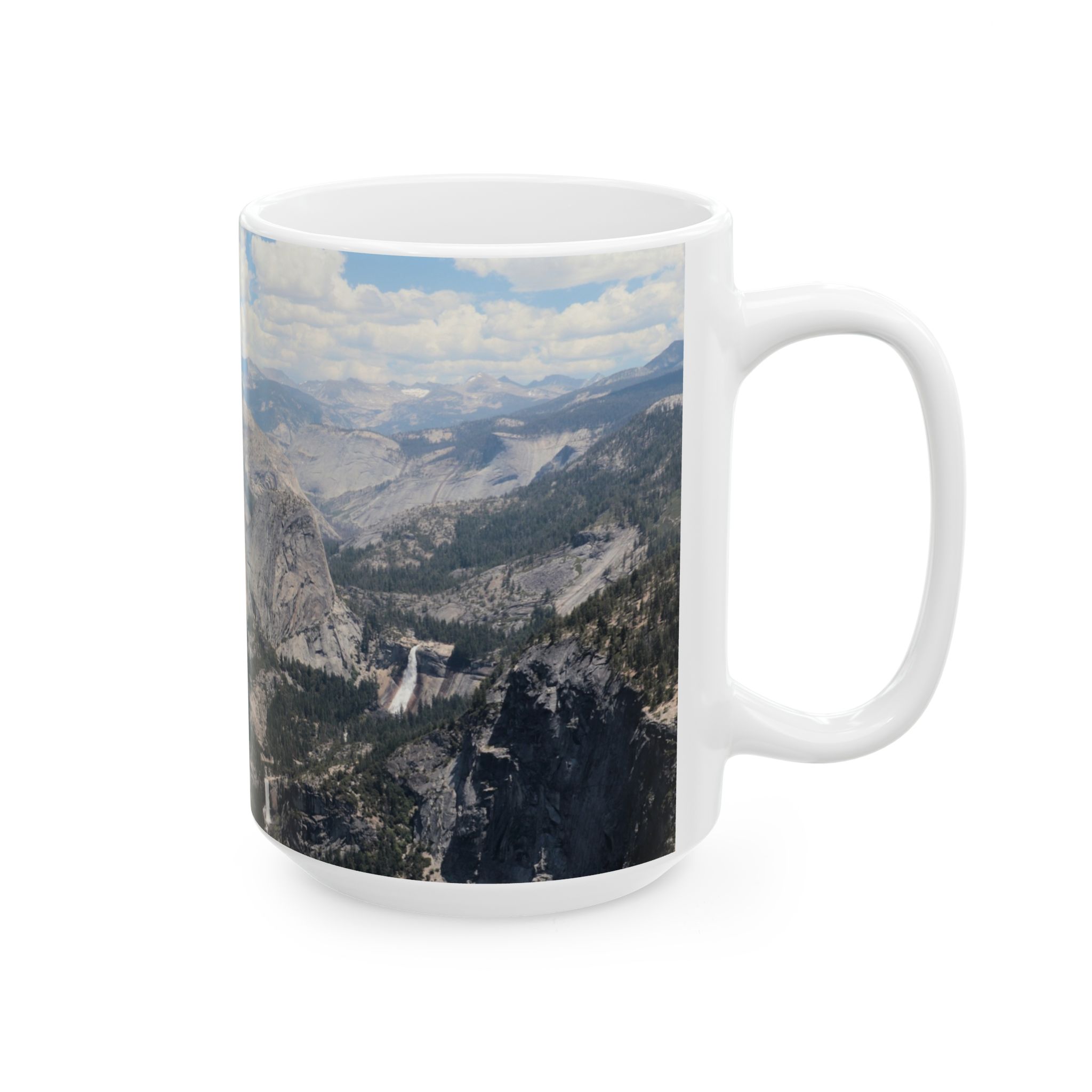 Yosemite National Park Ceramic Mug Featuring Half Dome & Vernal & Nevada Falls, 11oz & 15oz Nature Photography Drinkware, Original GentleSeas Photography - Image 9