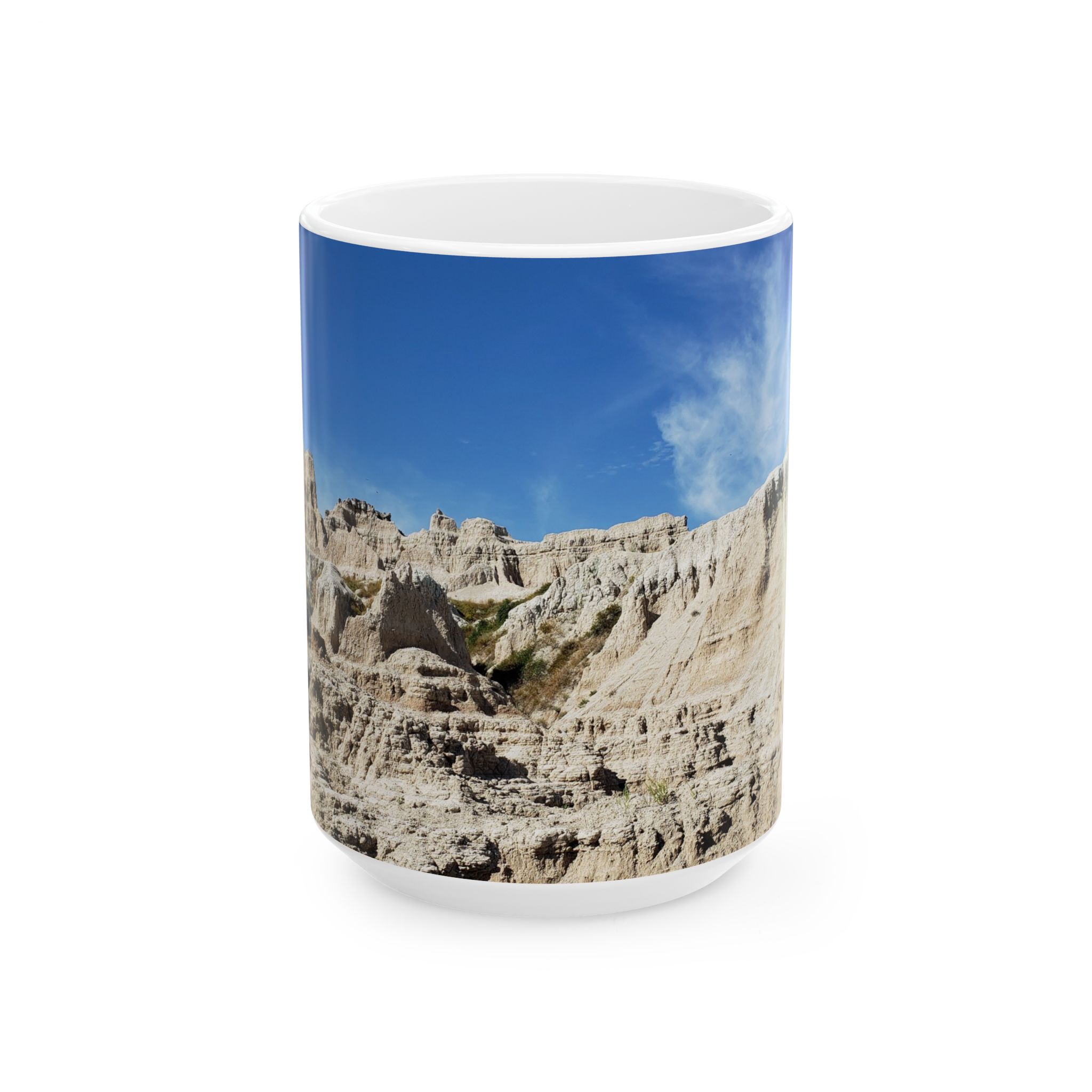 Sandstone Buttes Ceramic Wraparound Mug Featuring Original Badlands National Park Photography – 11oz & 15oz - Image 6
