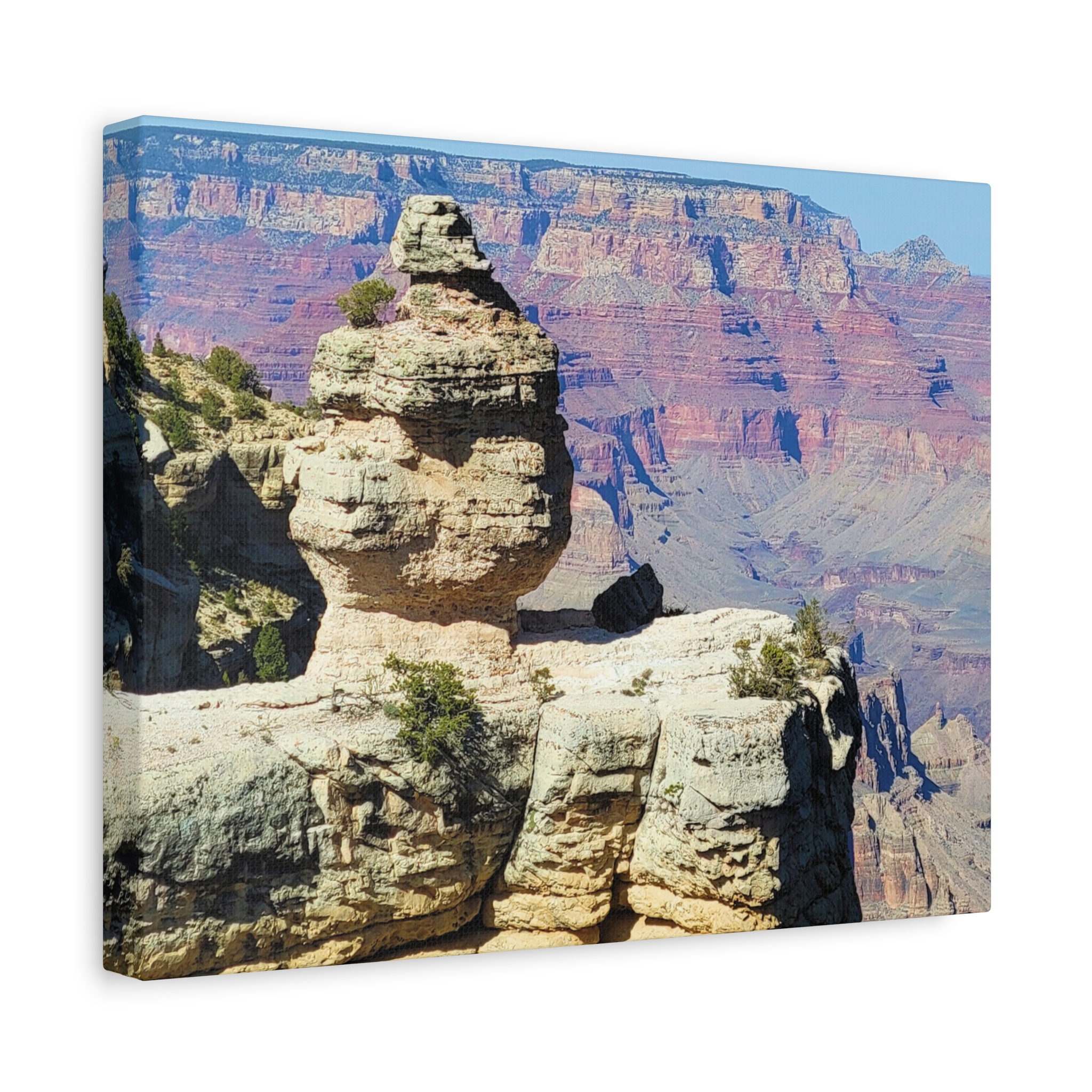 Duck Rock at Grand Canyon National Park – Wrapped Canvas Wall Art | Grand Canyon Landscape | Arizona National Park Nature Decor - Image 6