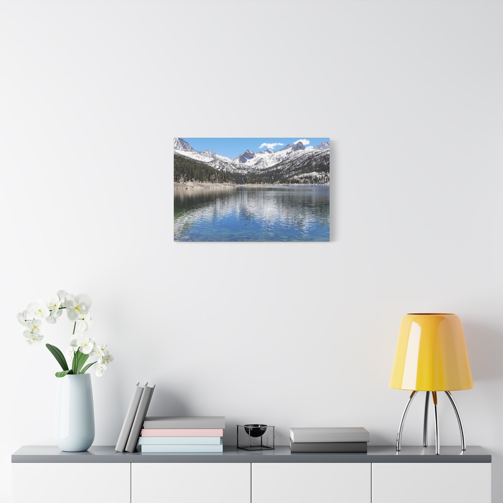South Lake in Bishop California Wrapped Canvas Wall Art – Sierra Nevada Mountain Lake Photography – Alpine Landscape Print on Canvas - Image 15