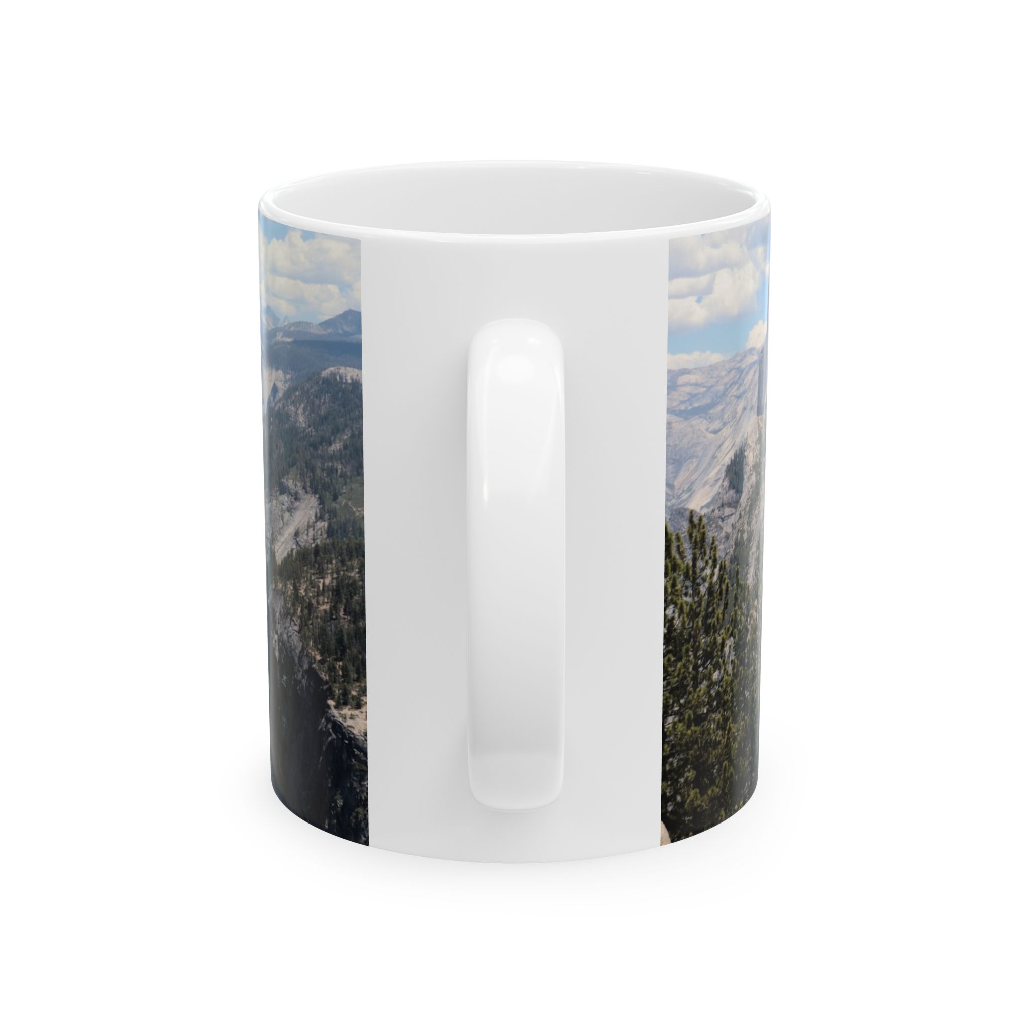 Yosemite National Park Ceramic Mug Featuring Half Dome & Vernal & Nevada Falls, 11oz & 15oz Nature Photography Drinkware, Original GentleSeas Photography - Image 3