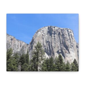 El Capitan – Wrapped Canvas Wall Art | Yosemite National Park Print | Sierra Nevada Mountain Landscape Home Decor