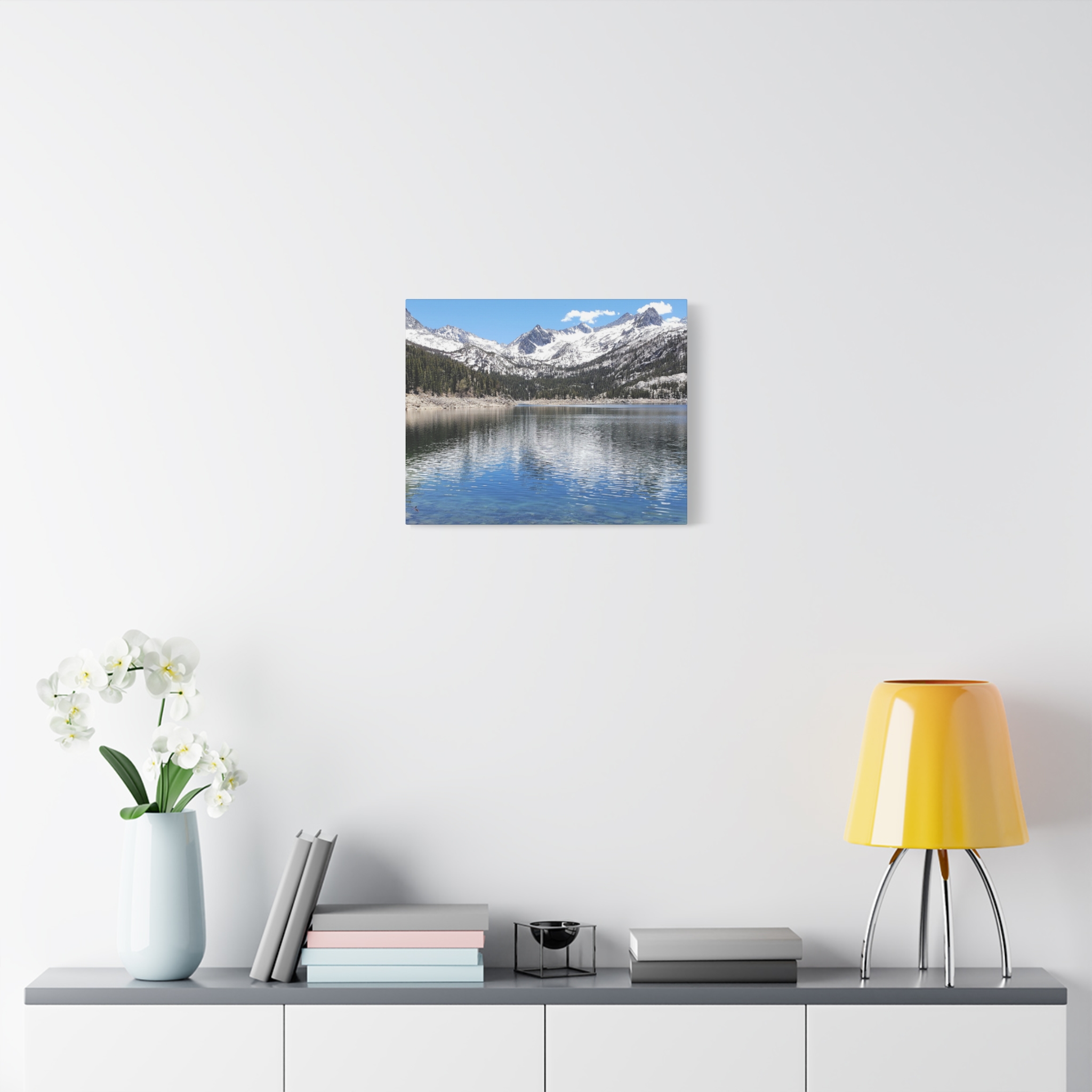 South Lake in Bishop California Wrapped Canvas Wall Art – Sierra Nevada Mountain Lake Photography – Alpine Landscape Print on Canvas - Image 11