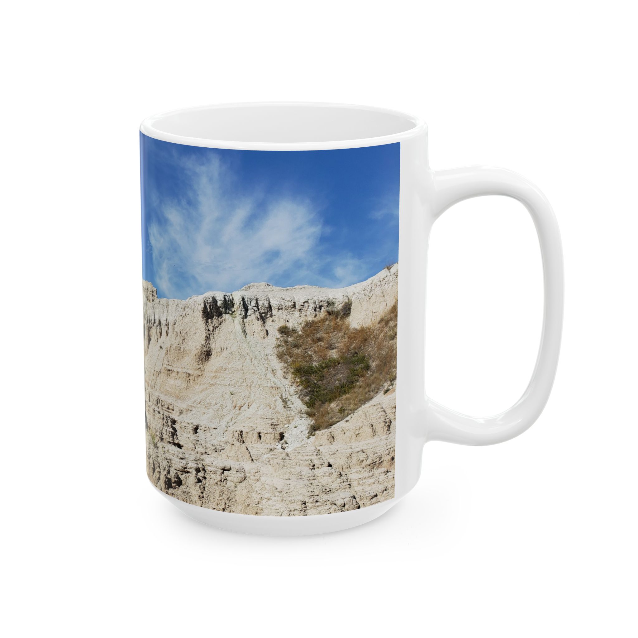 Sandstone Buttes Ceramic Wraparound Mug Featuring Original Badlands National Park Photography – 11oz & 15oz - Image 9