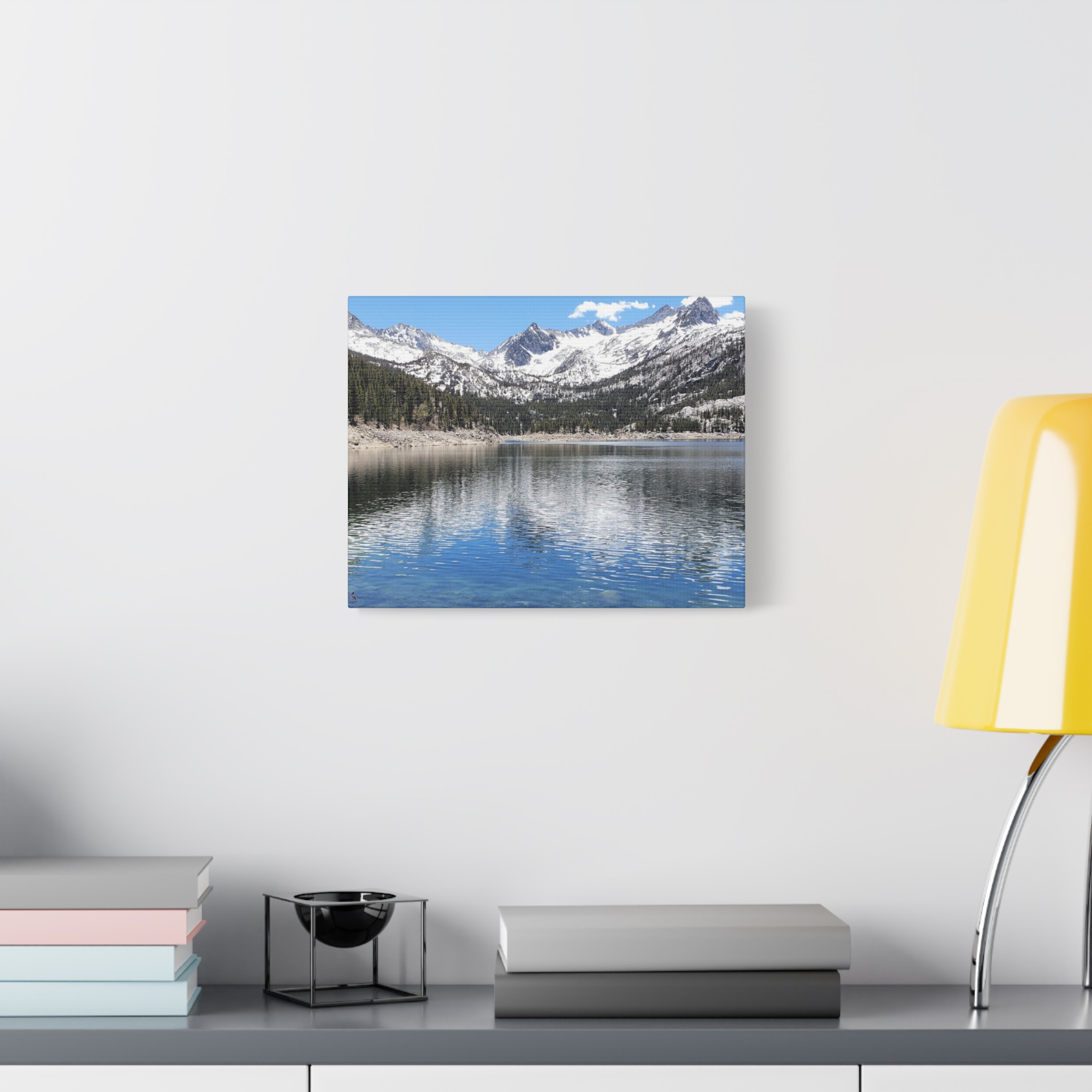 South Lake in Bishop California Wrapped Canvas Wall Art – Sierra Nevada Mountain Lake Photography – Alpine Landscape Print on Canvas - Image 7