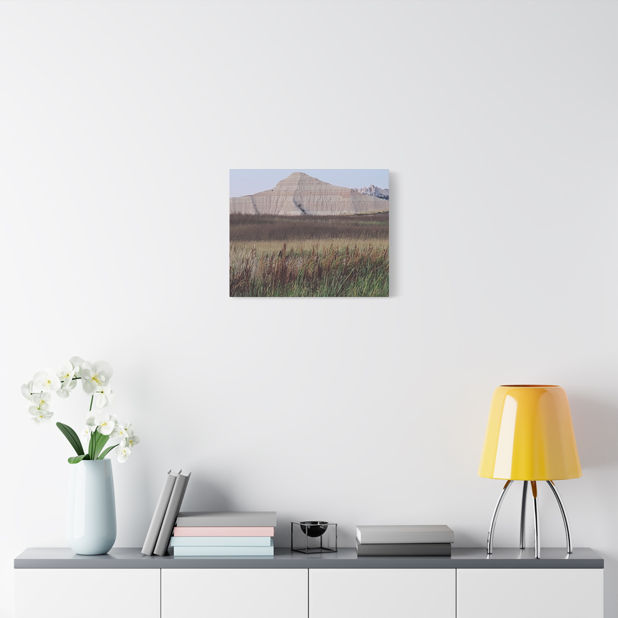 Badlands National Park South Dakota Wrapped Canvas Wall Art | Reeds, Prairie Grass, and Buttes Scenic Landscape Photography | Rustic Western Nature Décor - Image 11