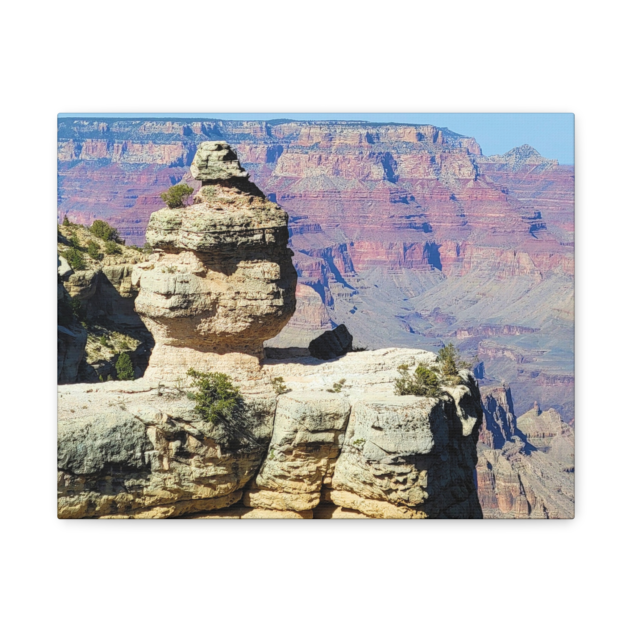 Duck Rock at Grand Canyon National Park – Wrapped Canvas Wall Art | Grand Canyon Landscape | Arizona National Park Nature Decor - Image 5