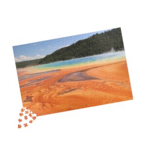 Grand Prismatic Spring at Yellowstone National Park Scenic Puzzle, Multiple Sizes, Original GentleSeas Photography