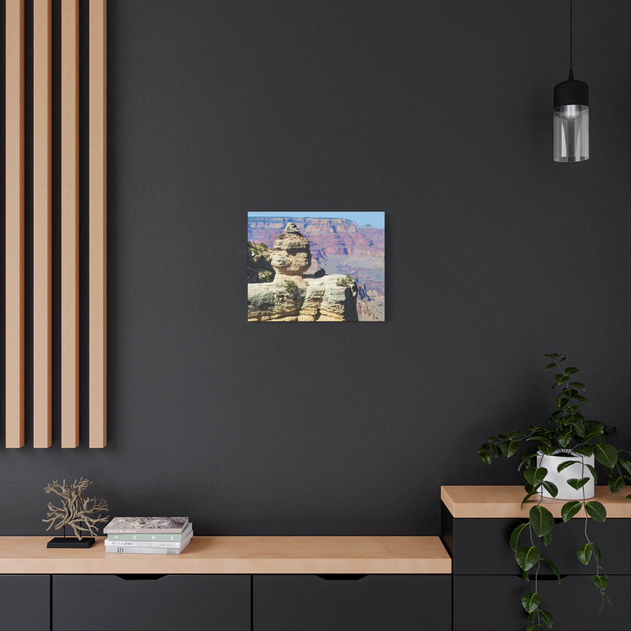 Duck Rock at Grand Canyon National Park – Wrapped Canvas Wall Art | Grand Canyon Landscape | Arizona National Park Nature Decor - Image 12