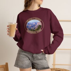 Colorado River at Grand Canyon National Park Crewneck Sweatshirt, Scenic Nature Photography Apparel, Original GentleSeas Photography