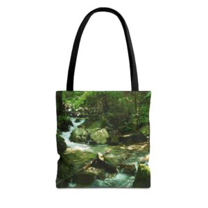 Mountain Stream Tote Bag Featuring Scenic Photography from Cumberland Gap National Historical Park