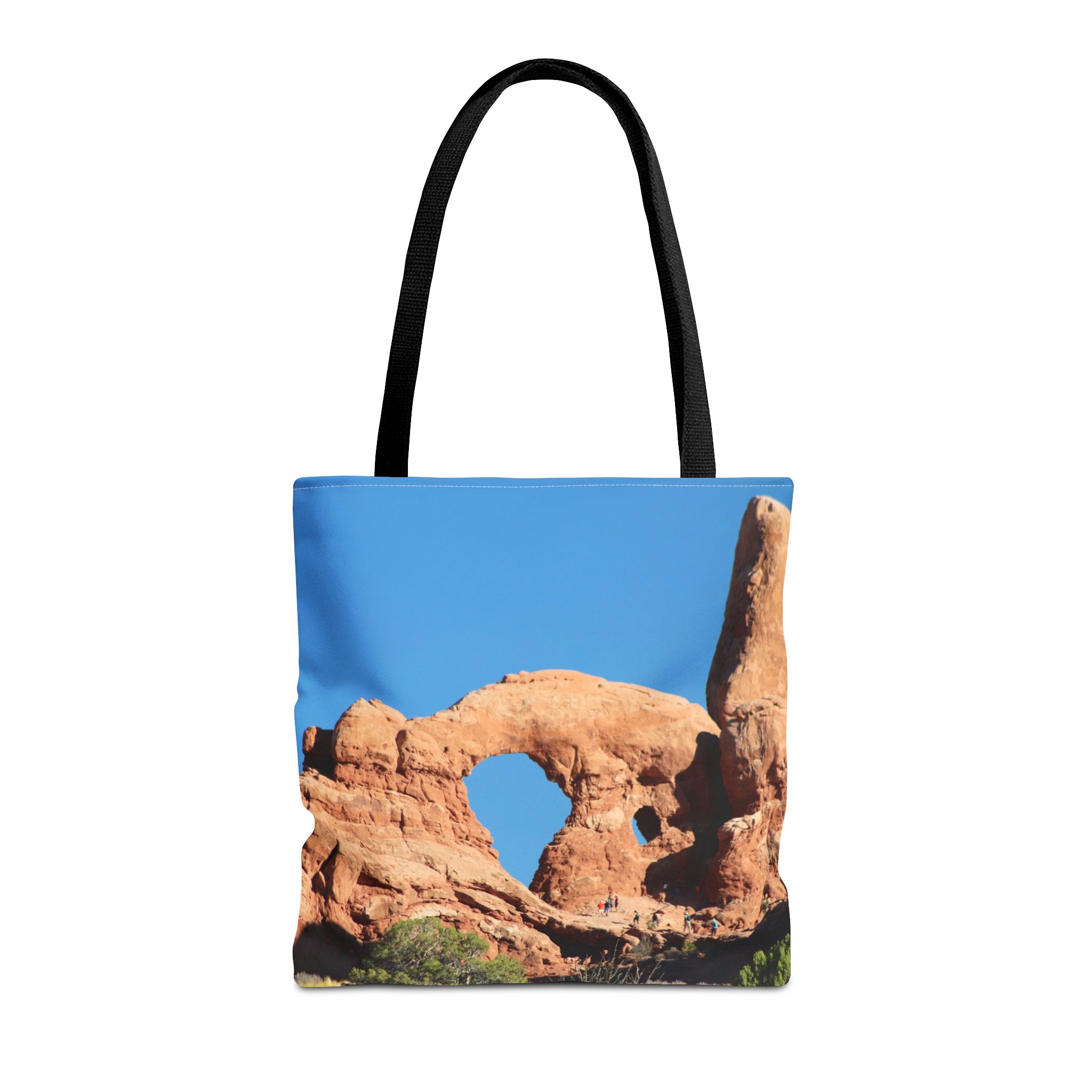Closeup of Turret Arch at Arches National Park, Premium All-Over Print Tote Bag for Nature Lovers, Original GentleSeas Photography - Image 7