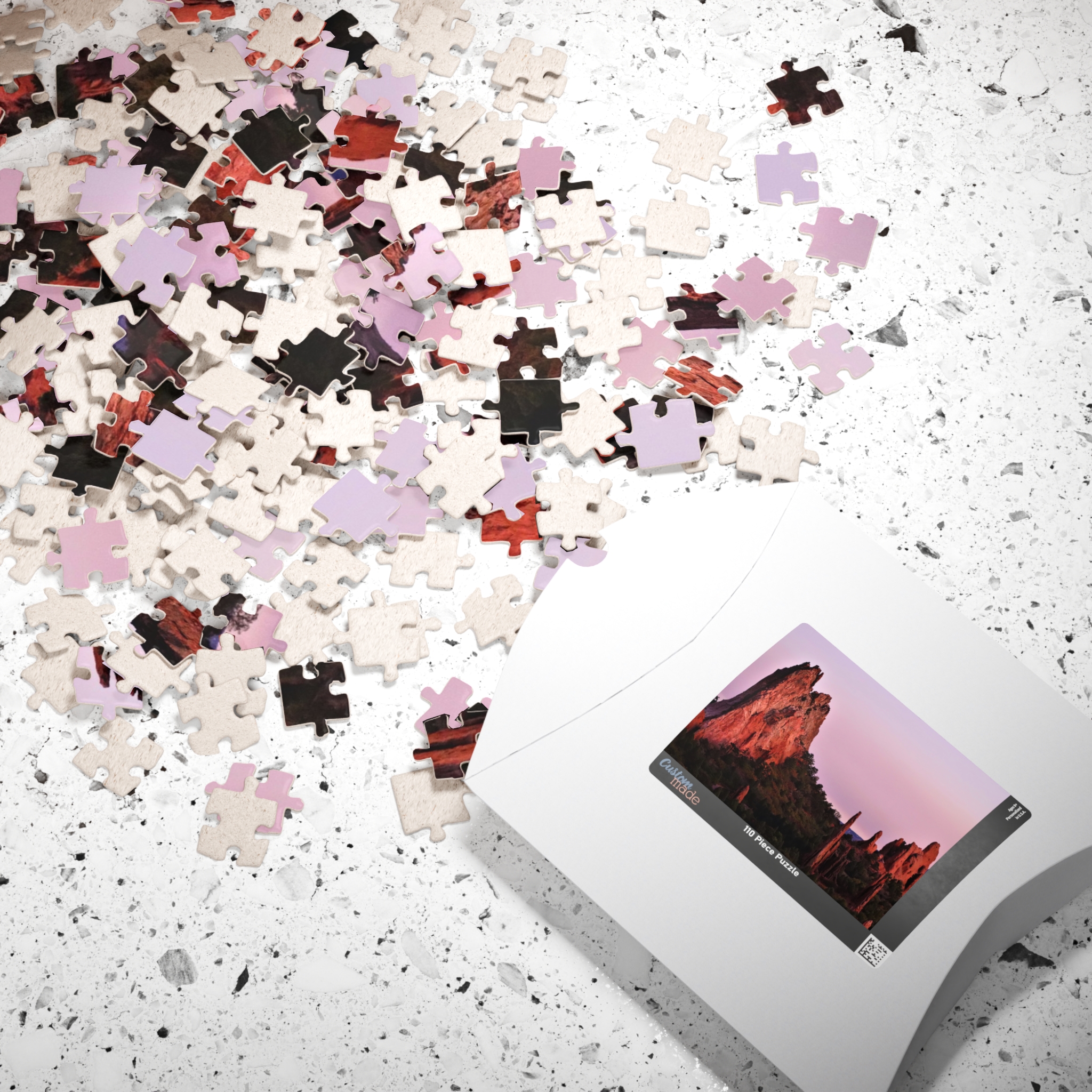 Puzzle Featuring Unique Rock Formations at Garden of the Gods, Colorado Springs - Sunset Landscape Photography, Original Photograph - Image 4