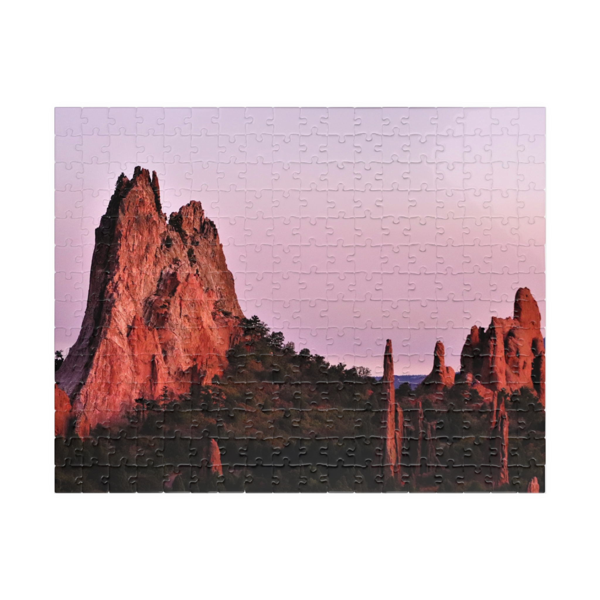 Puzzle Featuring Unique Rock Formations at Garden of the Gods, Colorado Springs - Sunset Landscape Photography, Original Photograph - Image 5