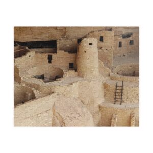 Cliff Palace Closeup Puzzle - Mesa Verde National Park Scenic Jigsaw in 110 to 1014 Pieces, Original Photography