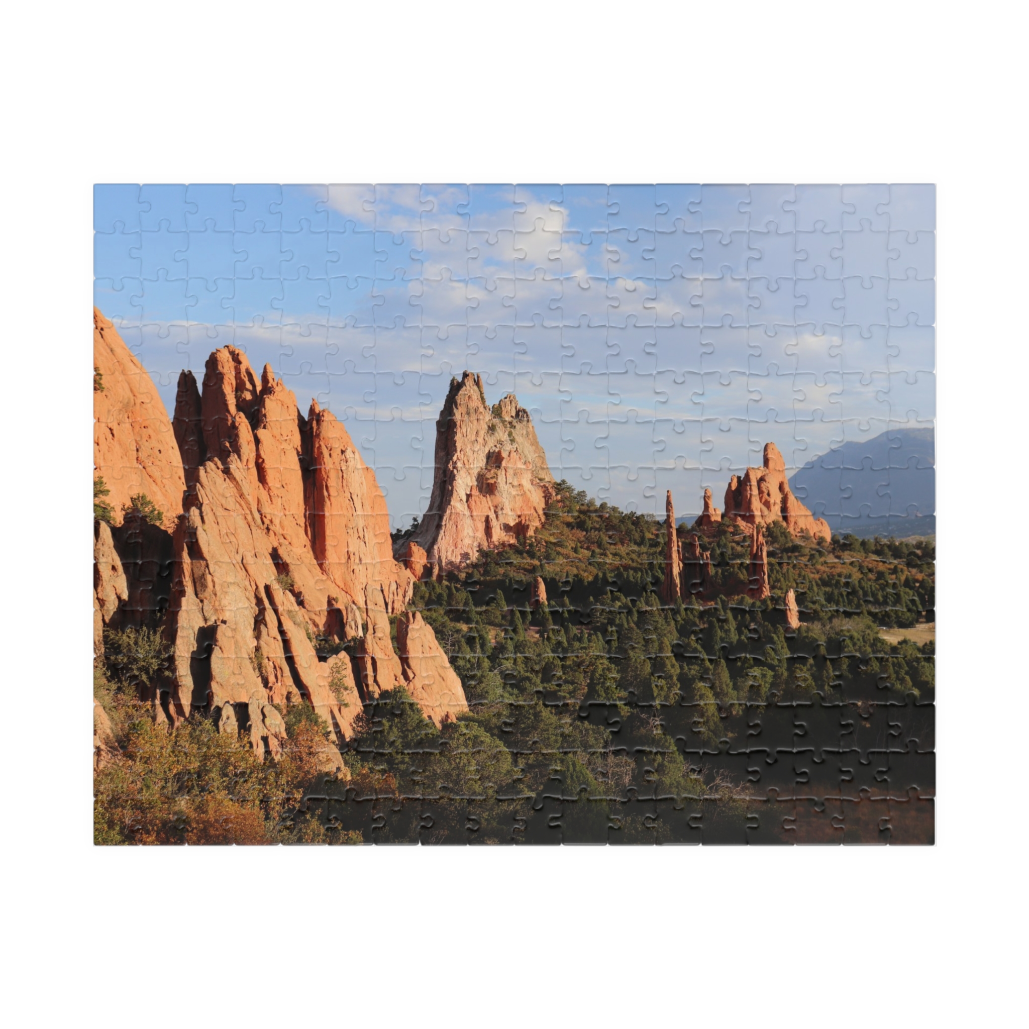 Unique Rock Formations Puzzle at Garden of the Gods Colorado Springs - Scenic Landscape Jigsaw Puzzle, Original Photography - Image 5