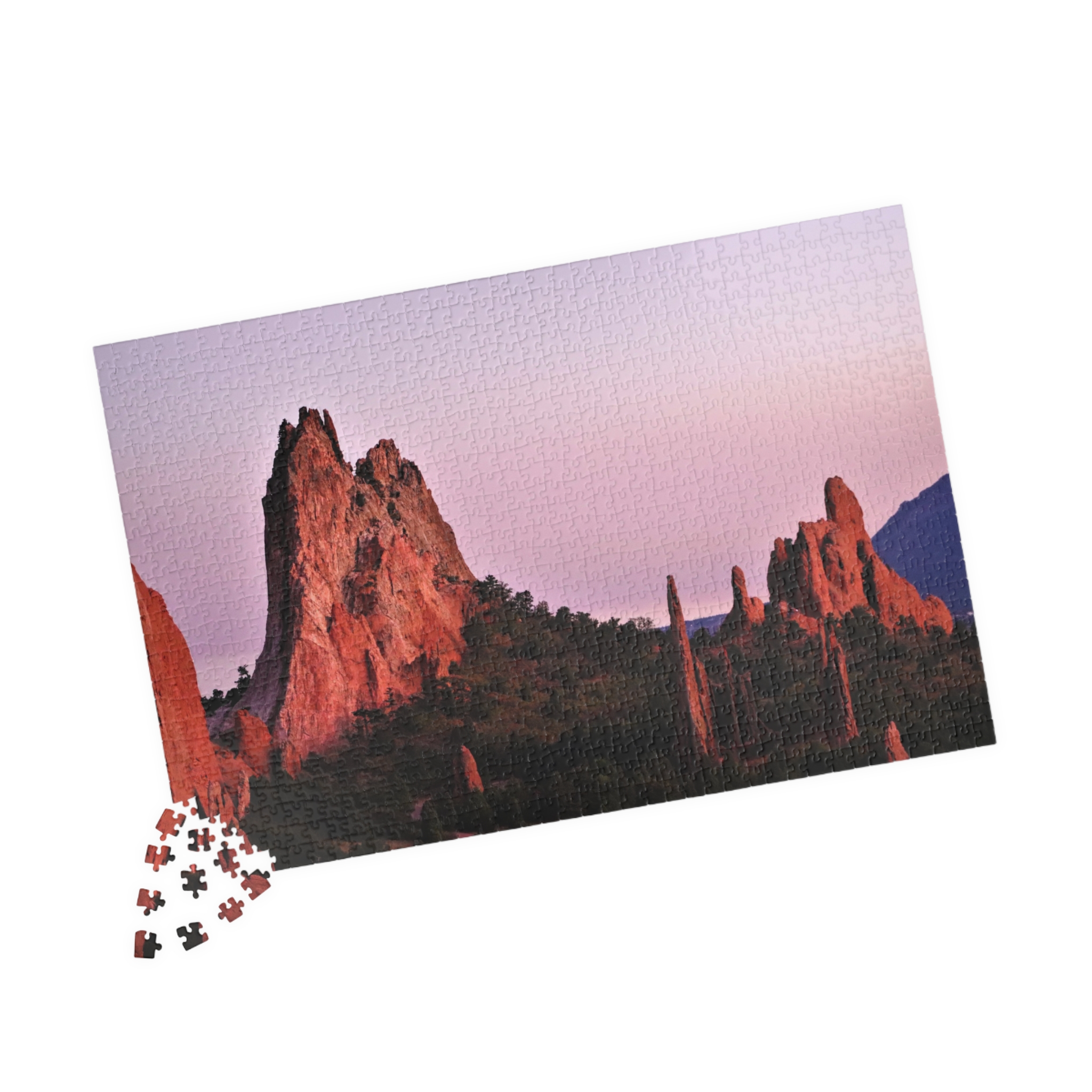 Puzzle Featuring Unique Rock Formations at Garden of the Gods, Colorado Springs - Sunset Landscape Photography, Original Photograph - Image 15