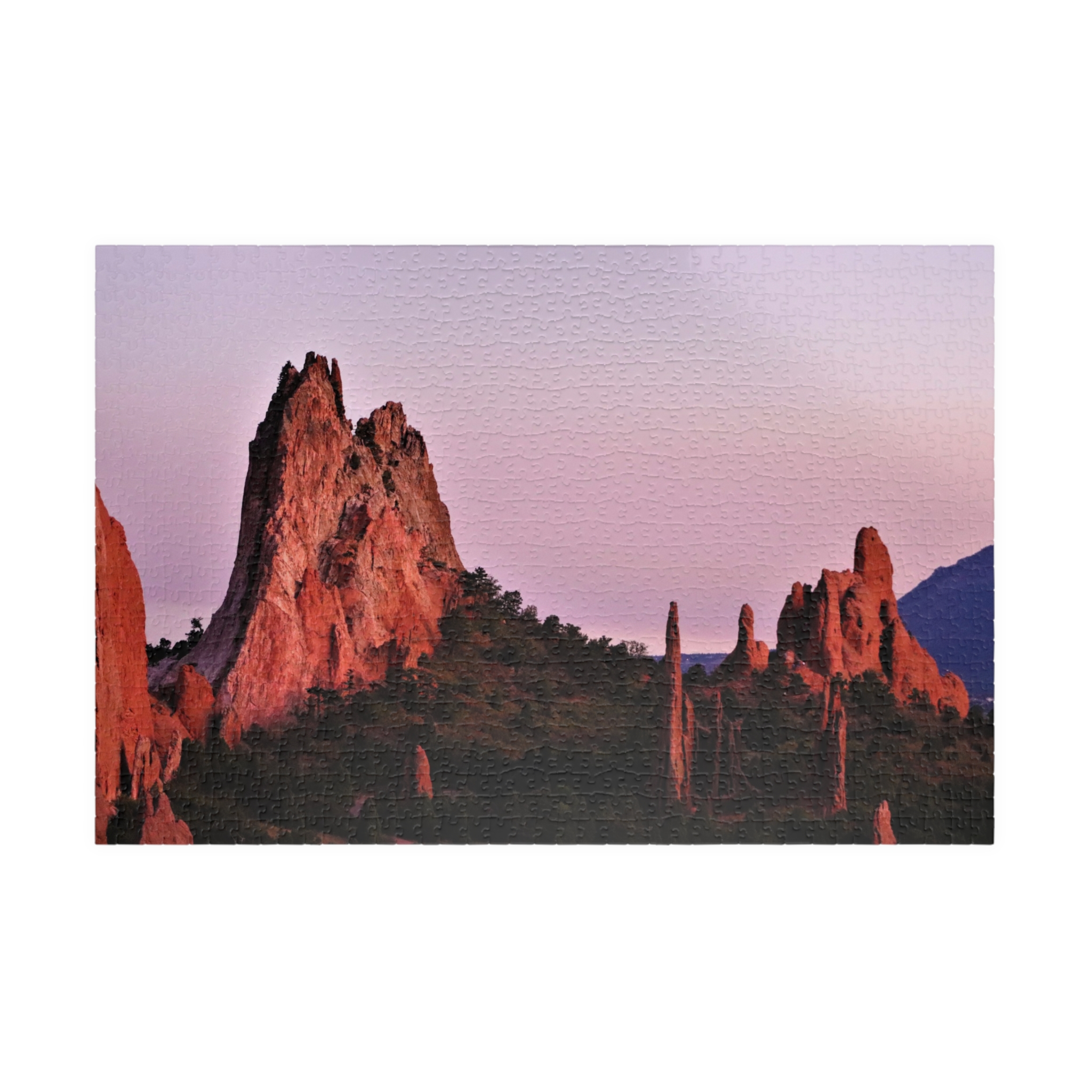 Puzzle Featuring Unique Rock Formations at Garden of the Gods, Colorado Springs - Sunset Landscape Photography, Original Photograph - Image 13