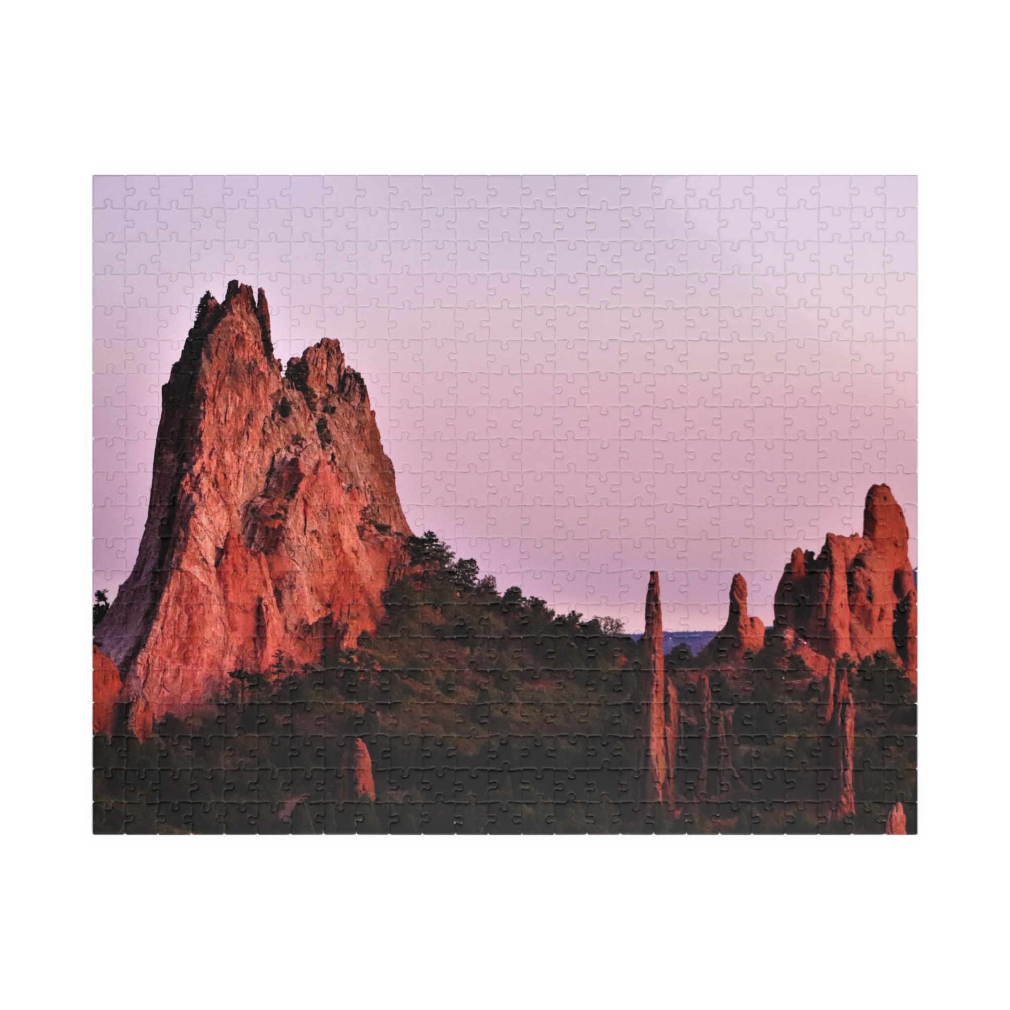 Puzzle Featuring Unique Rock Formations at Garden of the Gods, Colorado Springs - Sunset Landscape Photography, Original Photograph - Image 9