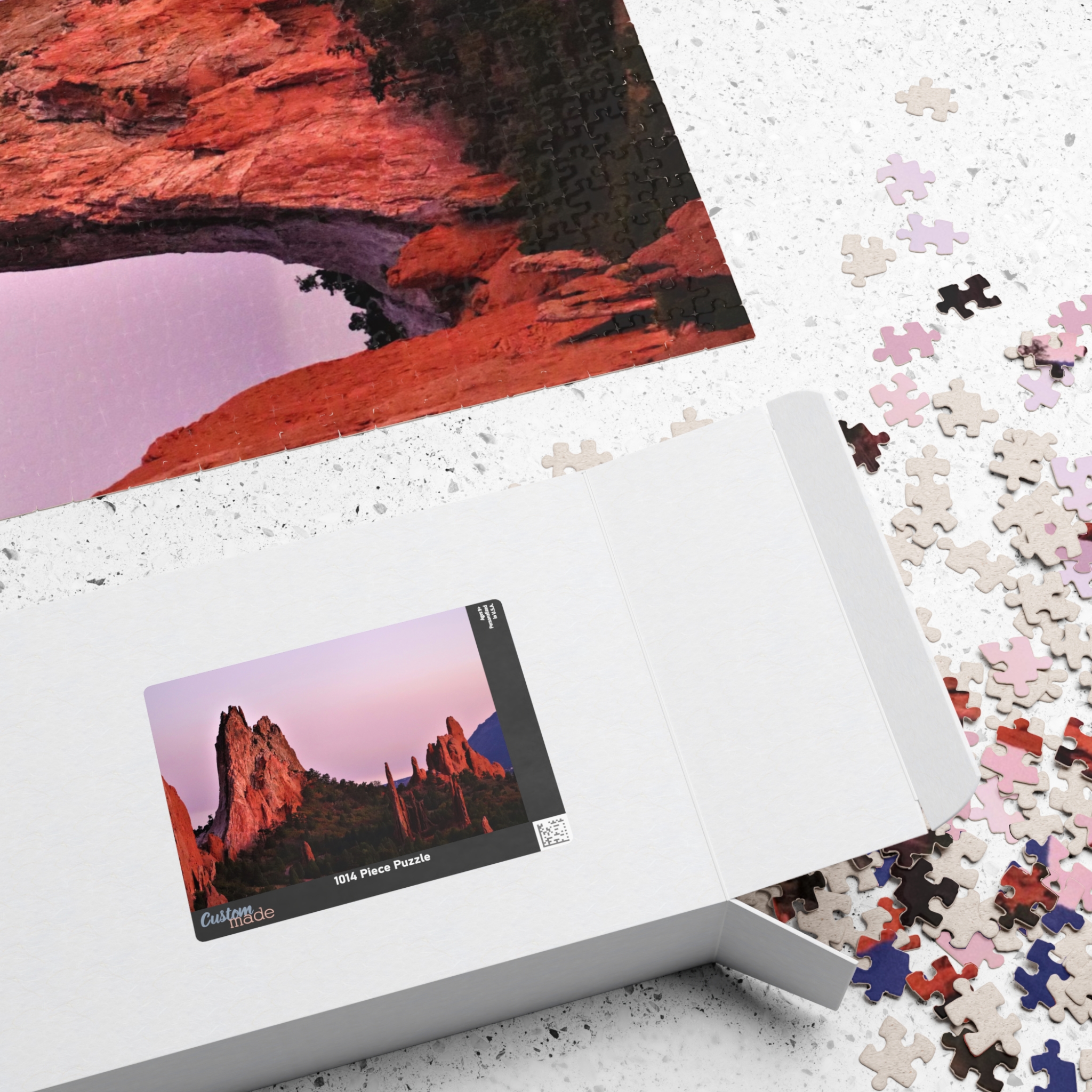 Puzzle Featuring Unique Rock Formations at Garden of the Gods, Colorado Springs - Sunset Landscape Photography, Original Photograph - Image 16
