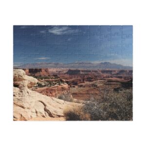 Island in the Sky Canyons Puzzle Featuring Canyonlands National Park - Scenic Landscape Jigsaw Puzzle, Original Photography