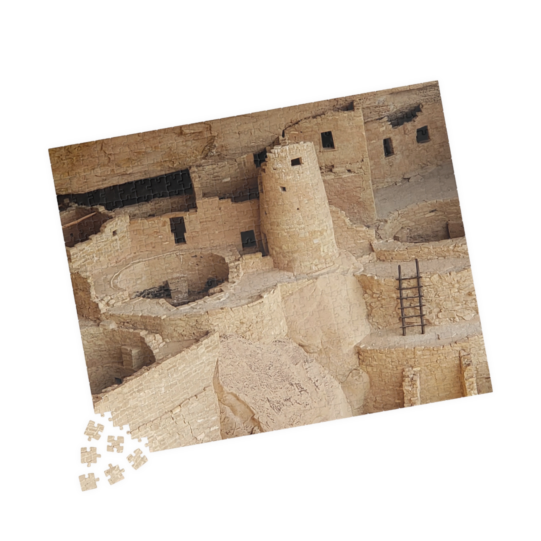 Cliff Palace Closeup Puzzle - Mesa Verde National Park Scenic Jigsaw in 110 to 1014 Pieces, Original Photography - Image 11